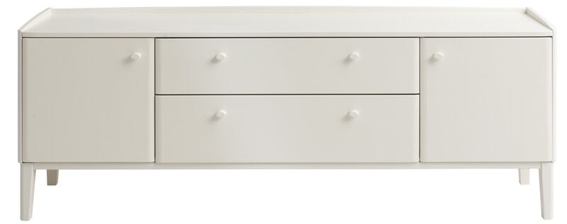 Kiteen Matinea tv-taso 155x36x57 cm valkoinen